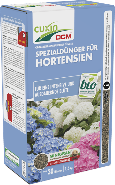 Cuxin DCM Spezialdünger für Hortensien - Bio