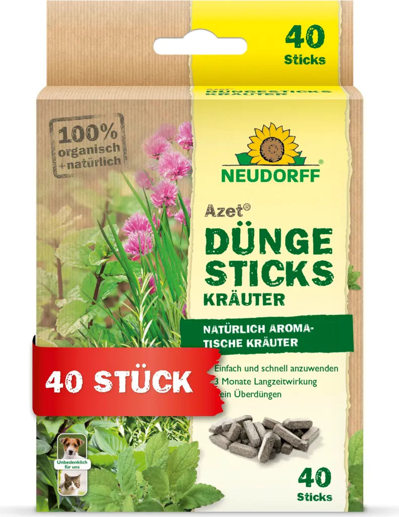 Neudorf Azet Fertilizer Sticks Herbs