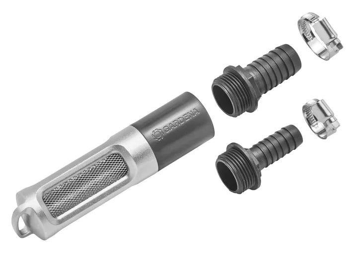 Saugfilter mit Rückflussstop, 19 mm (3/4") / 25 mm (1")