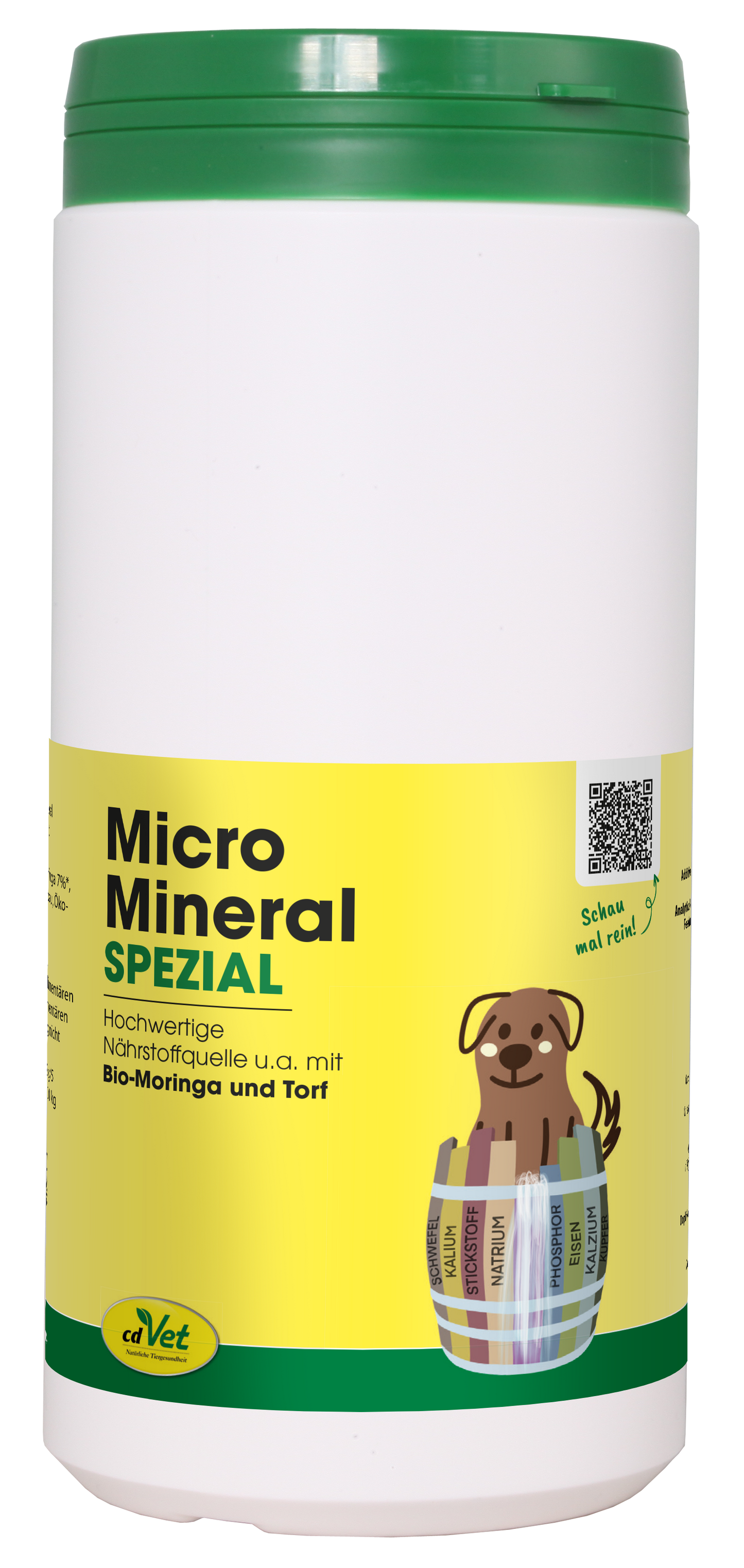 CdVet Micro-Mineral Spezial, Ergänzungsfutter für Hunde & Katzen