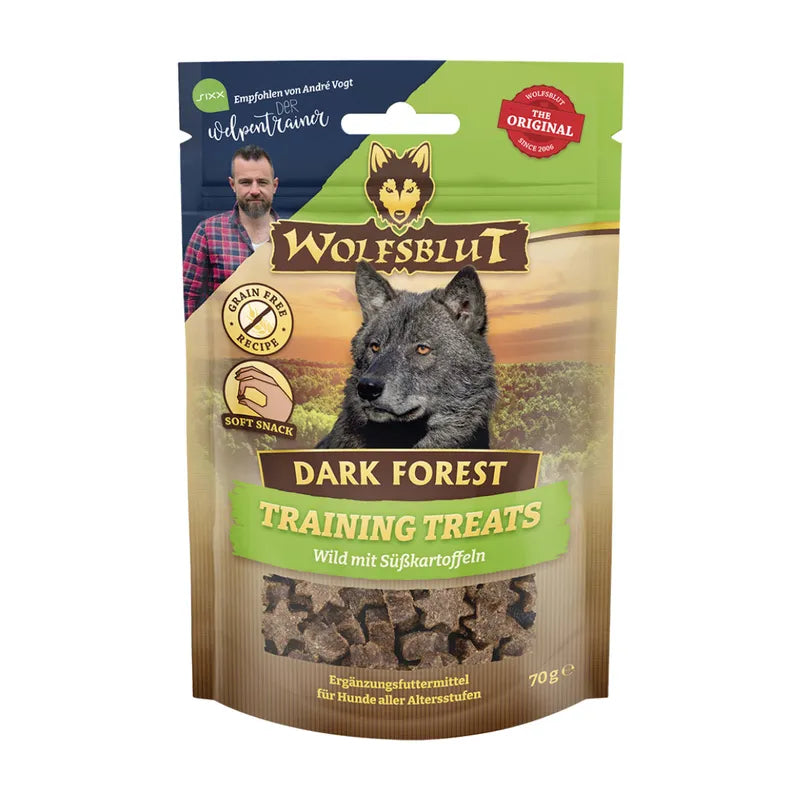 Wolfsblut Training Treats Dark Foret Wild mit Süßkartoffel