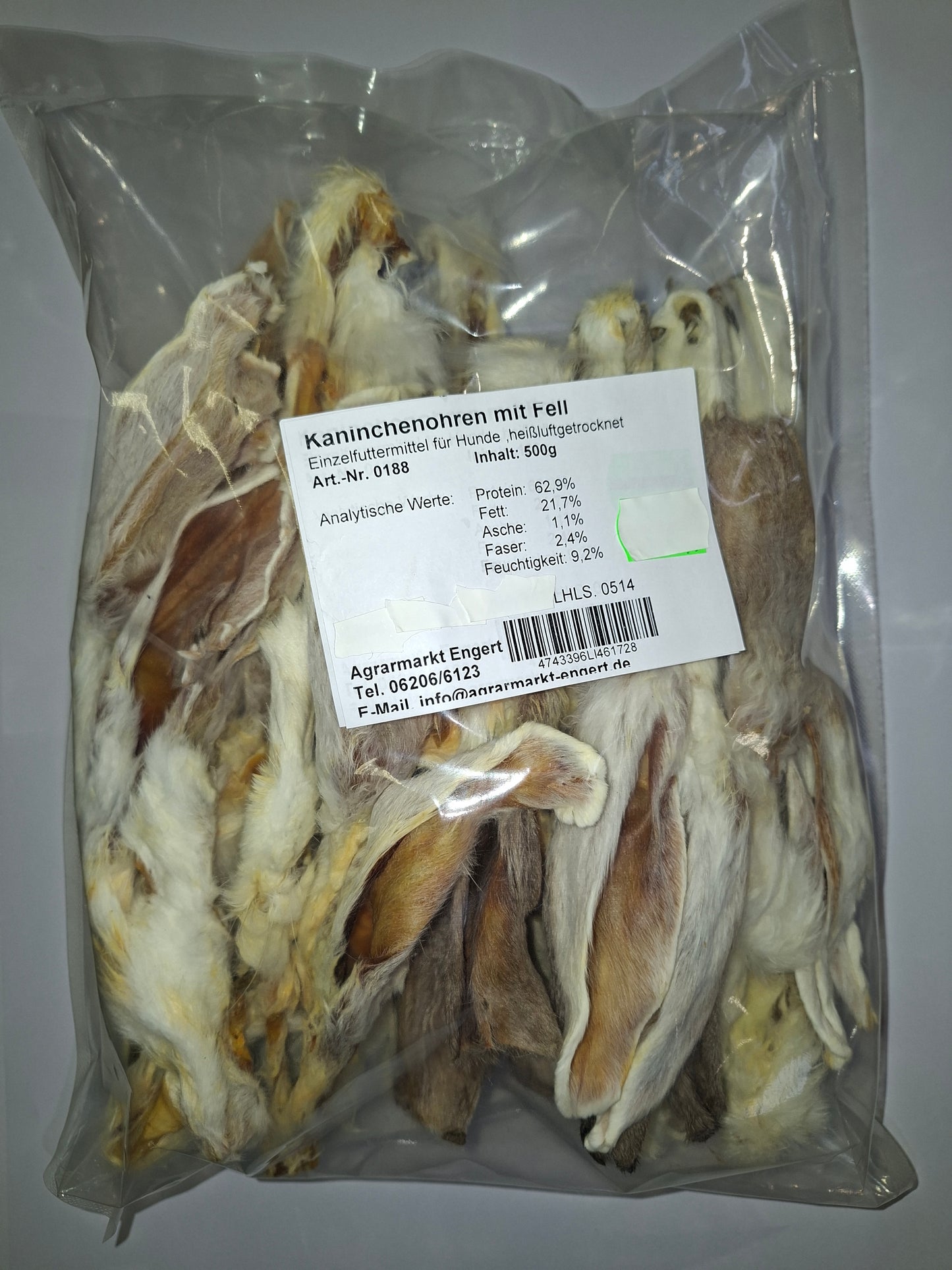 Agrarmarkt Engert Rabbit Ears with Fur