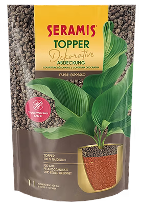 Seramis Topper Abdeckung 1 l - Espresso