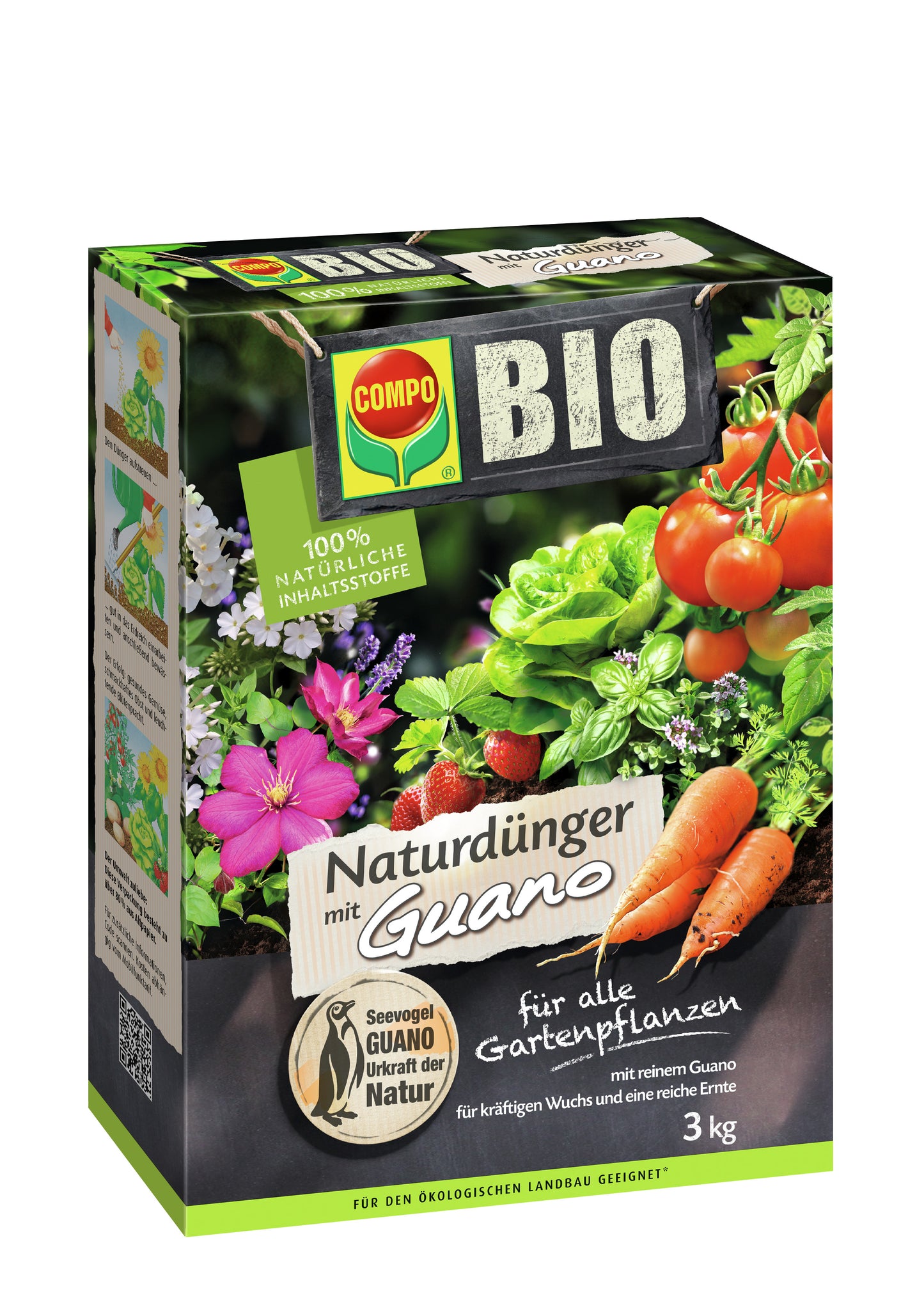 Compo BIO NaturDünger Guano 3 kg