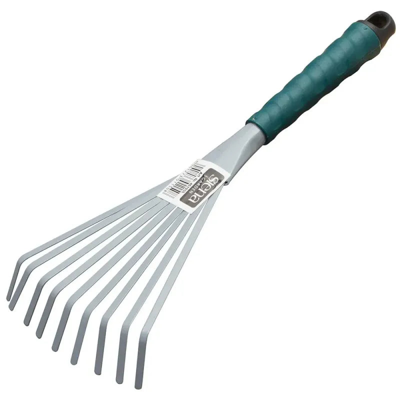 Siena Garden Kleinfeger 9 Zinken flach mit Wechselstiel
