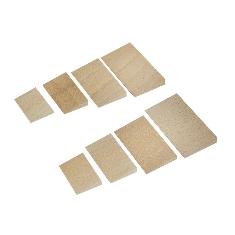 Heels - Wooden wedge set (SB)Content 8 pieces