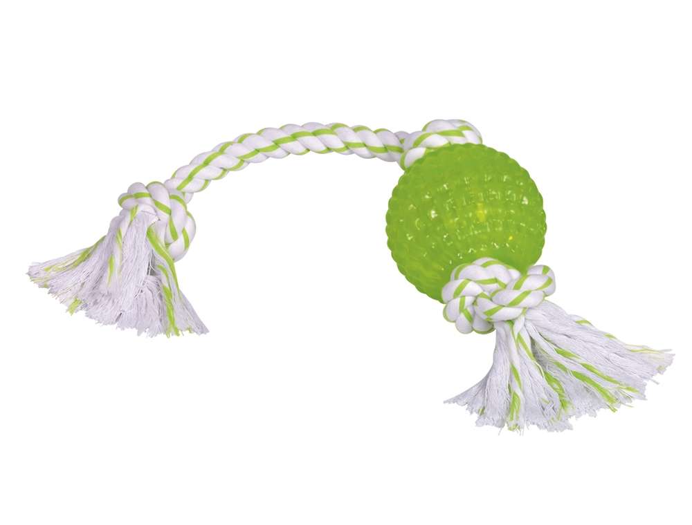 Nobby TPR Ball with Rope