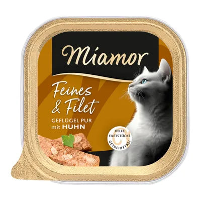 Miamor Feines Filet Geflügel Pur + Huhn