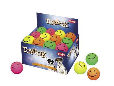 Nobby Moosgummi Smiley Bälle
