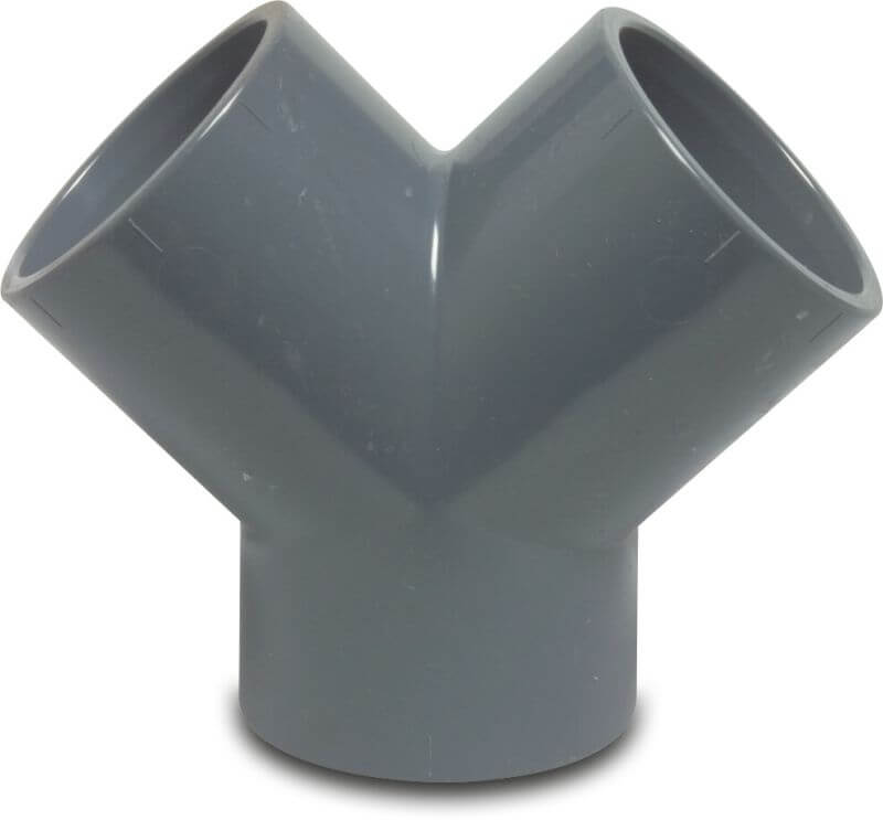 Bevo Y-Stück PVC-U 50 mm Klebemuffe 10bar L1