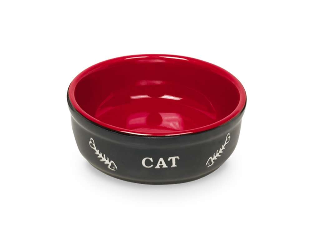 Nobby Ceramic Cat Bowl "CAT"
