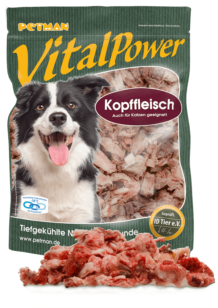 Petmann Kopffleisch 1 kg TK