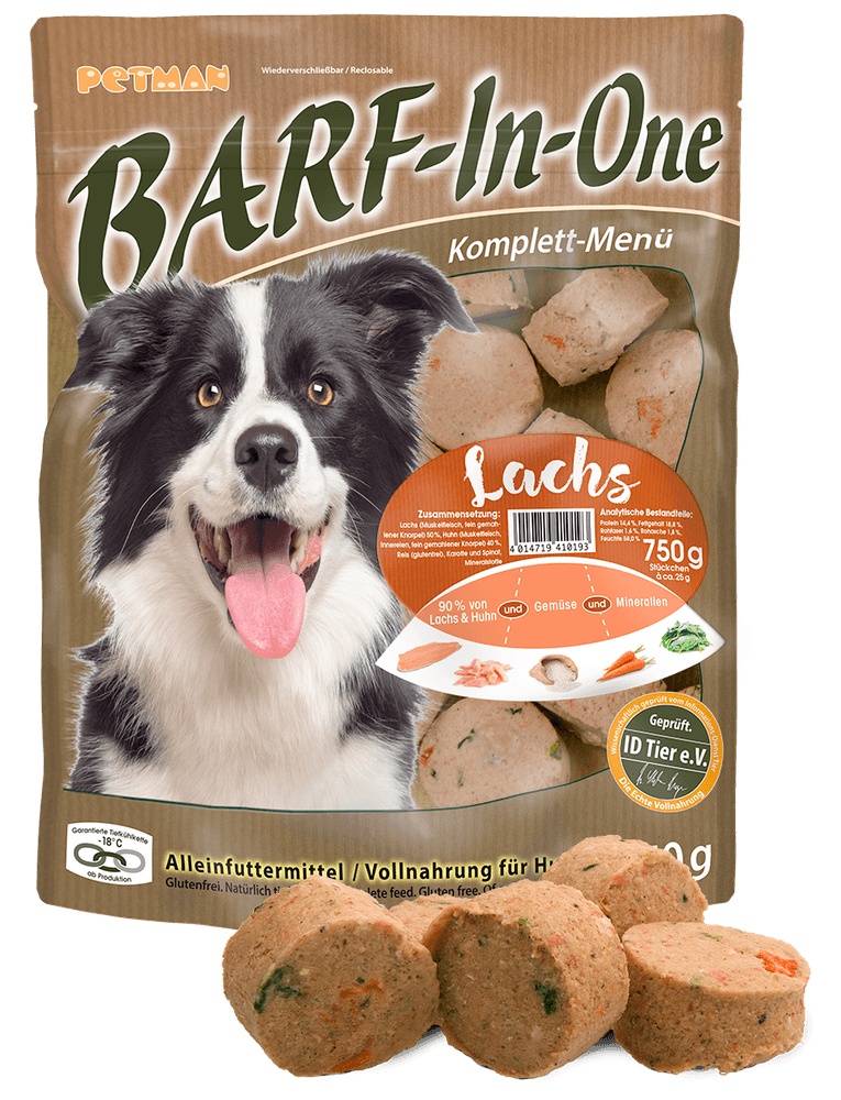 Petmann BARF in One Salmon 750 g Frozen