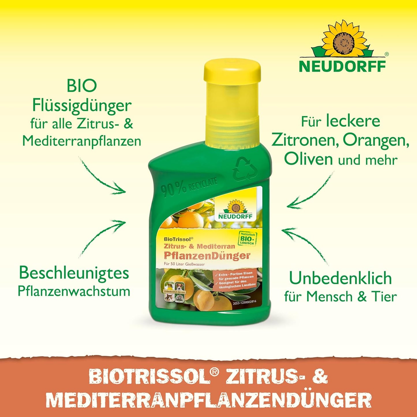 Neudorff Bio Trissol Zitrus & Mediterran Pflanzendünger