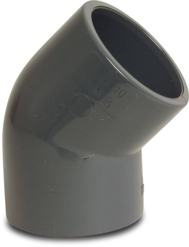 Bevo PVC-U 50 mm Adhesive Socket 16bar Grey L1