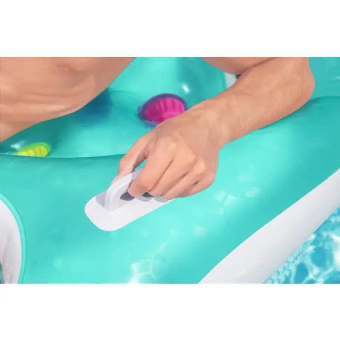 Bestway® Luftmatratze Summer Colors™ für 2 Personen 224 x 174 cm