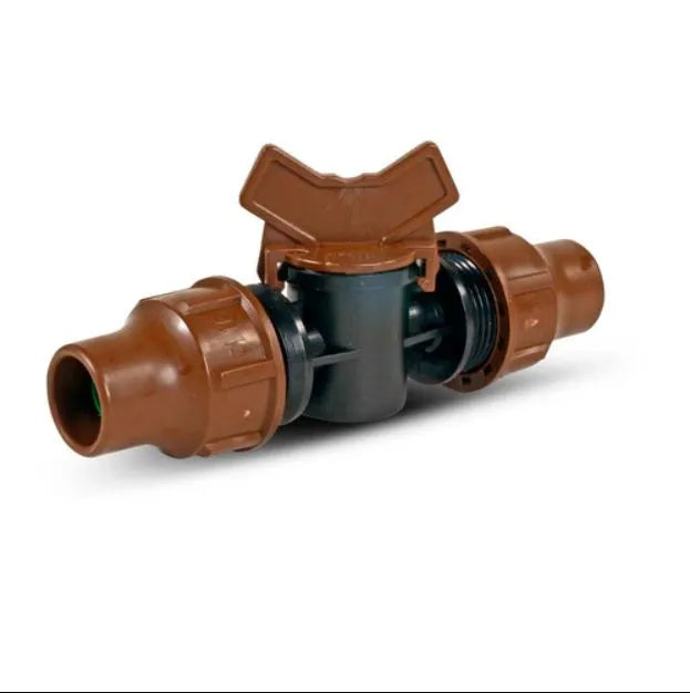 Bevo Rain Bird Shut-off Valve PE 16 mm lock Brown Type BF-92 lock P1