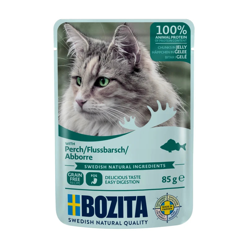Bozita Chunks River Perch in Jelly