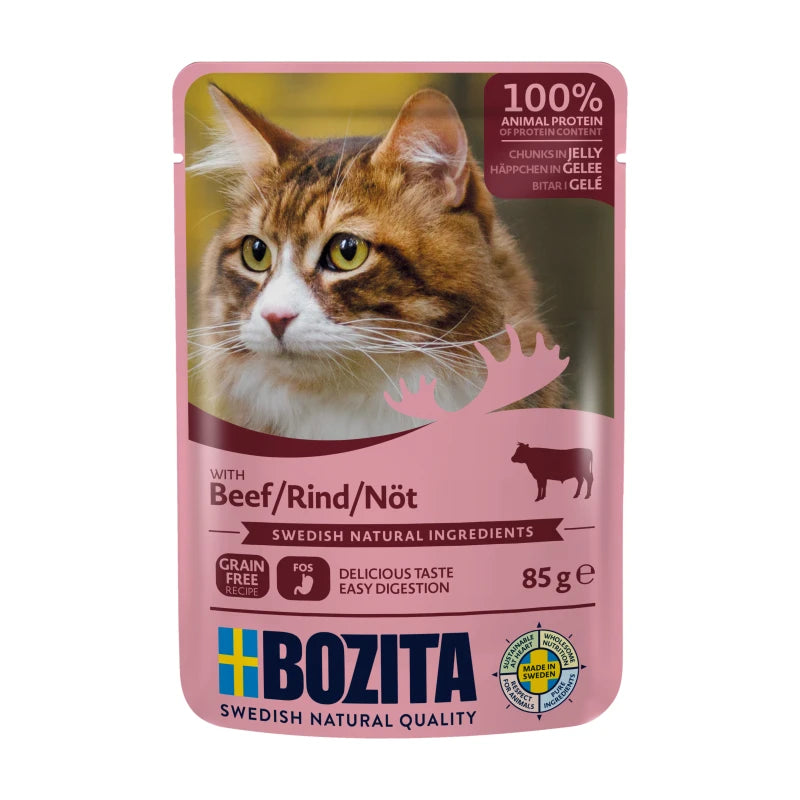 Bozita Chunks in Jelly with Beef