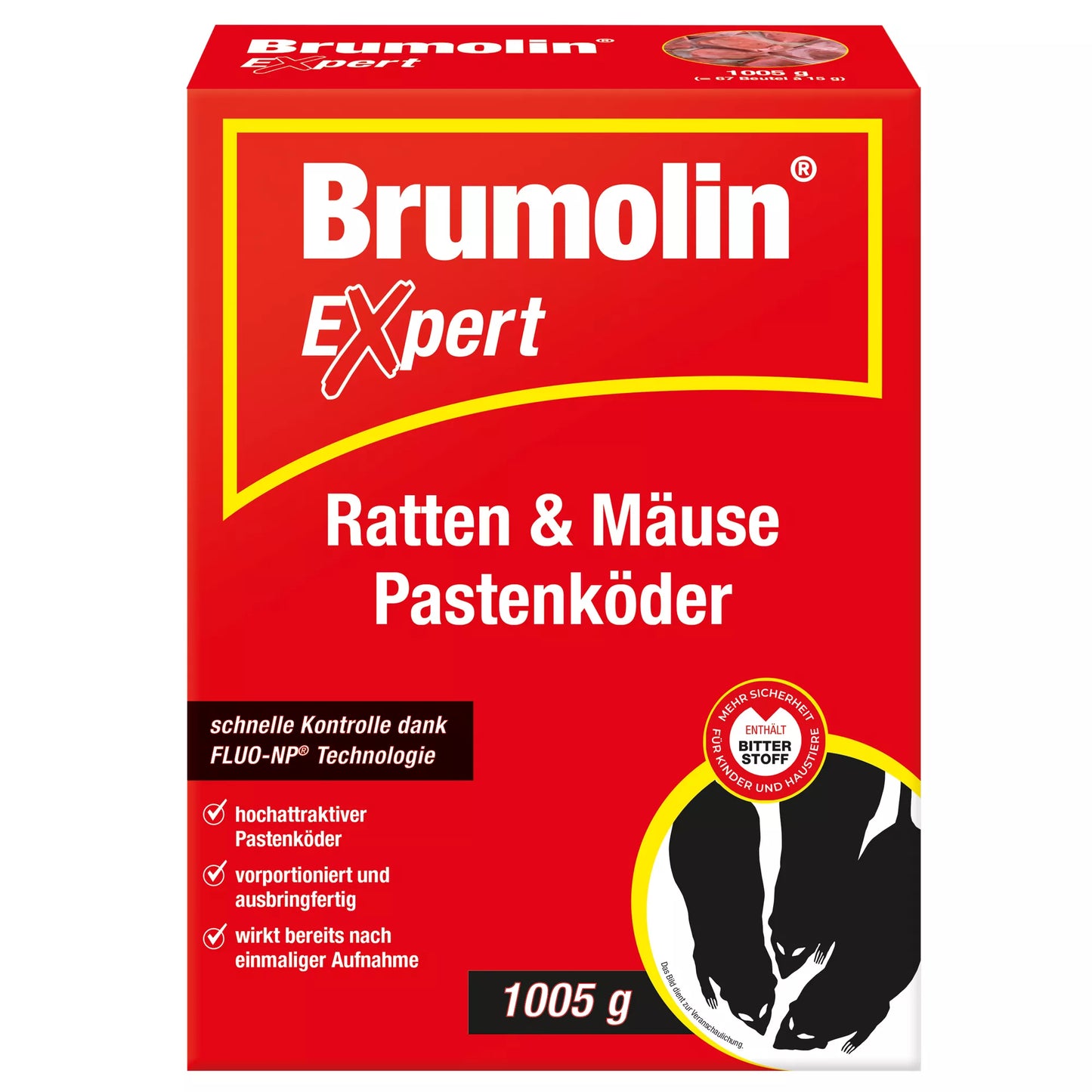 SBM Brumolin Expert Rat & Mouse Paste Bait SBV