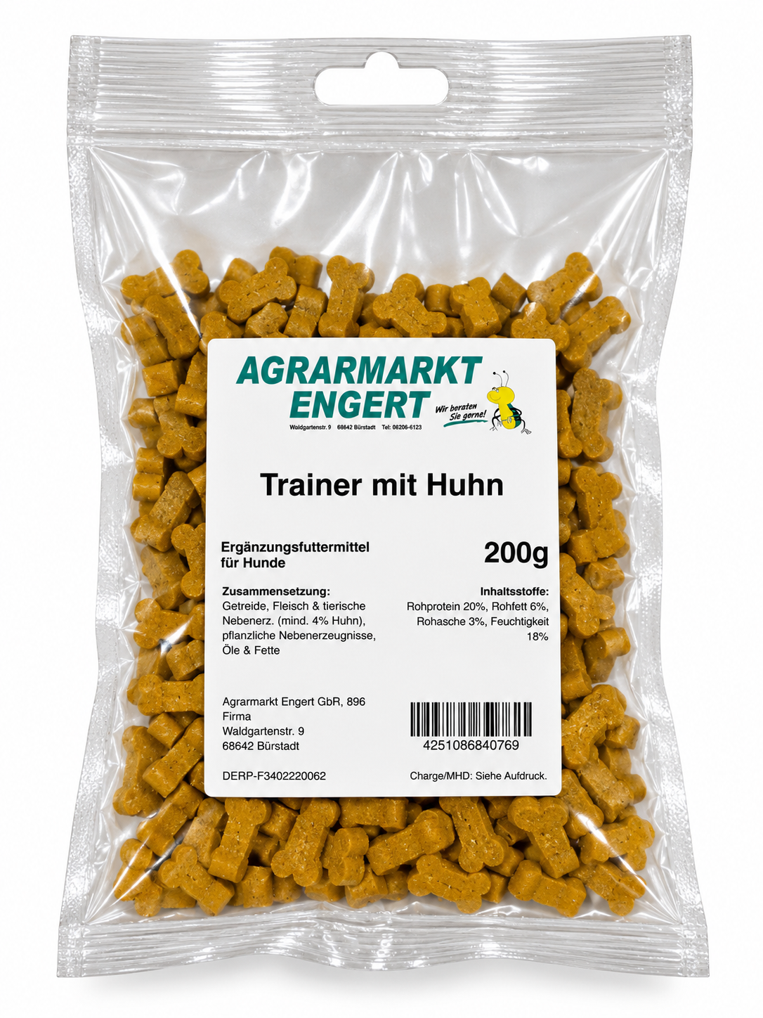 Agrarmarkt Engert Trainer mit Huhn 200g