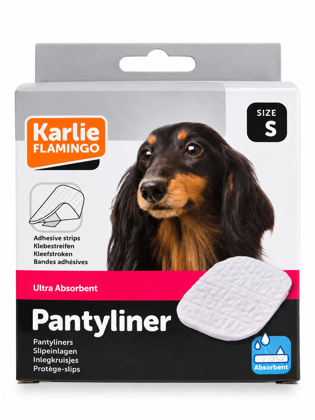 Karlie Flamingo Panty Liner Size S