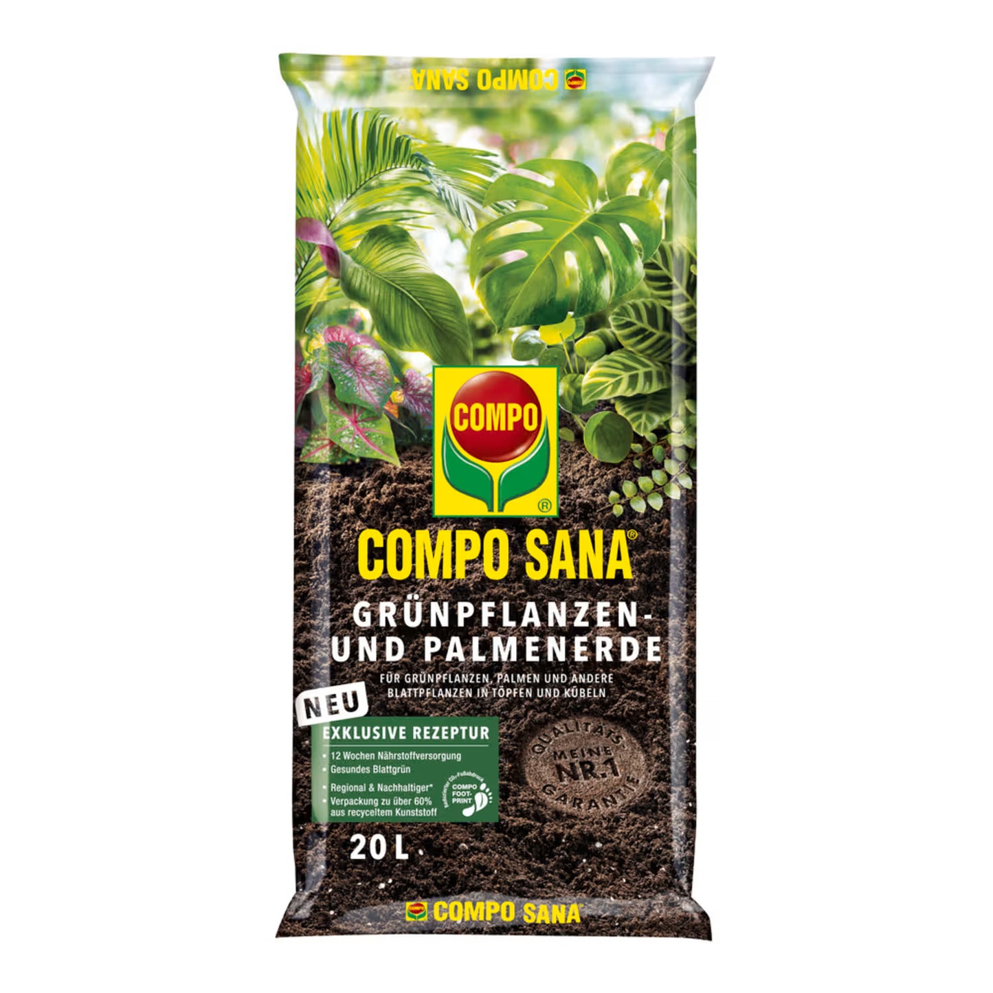 Compo Sana Potting Soil for Green Plants and Palms