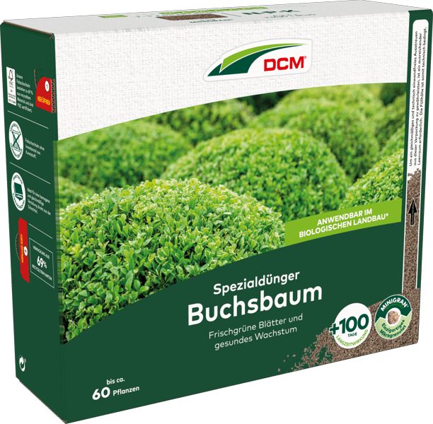 Cuxin DCM Spezialdünger für Buchsbaum - Bio