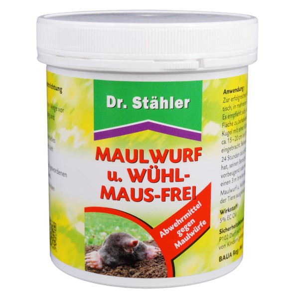 Dr. Stähler Maulwurf- und Wühlmausfrei