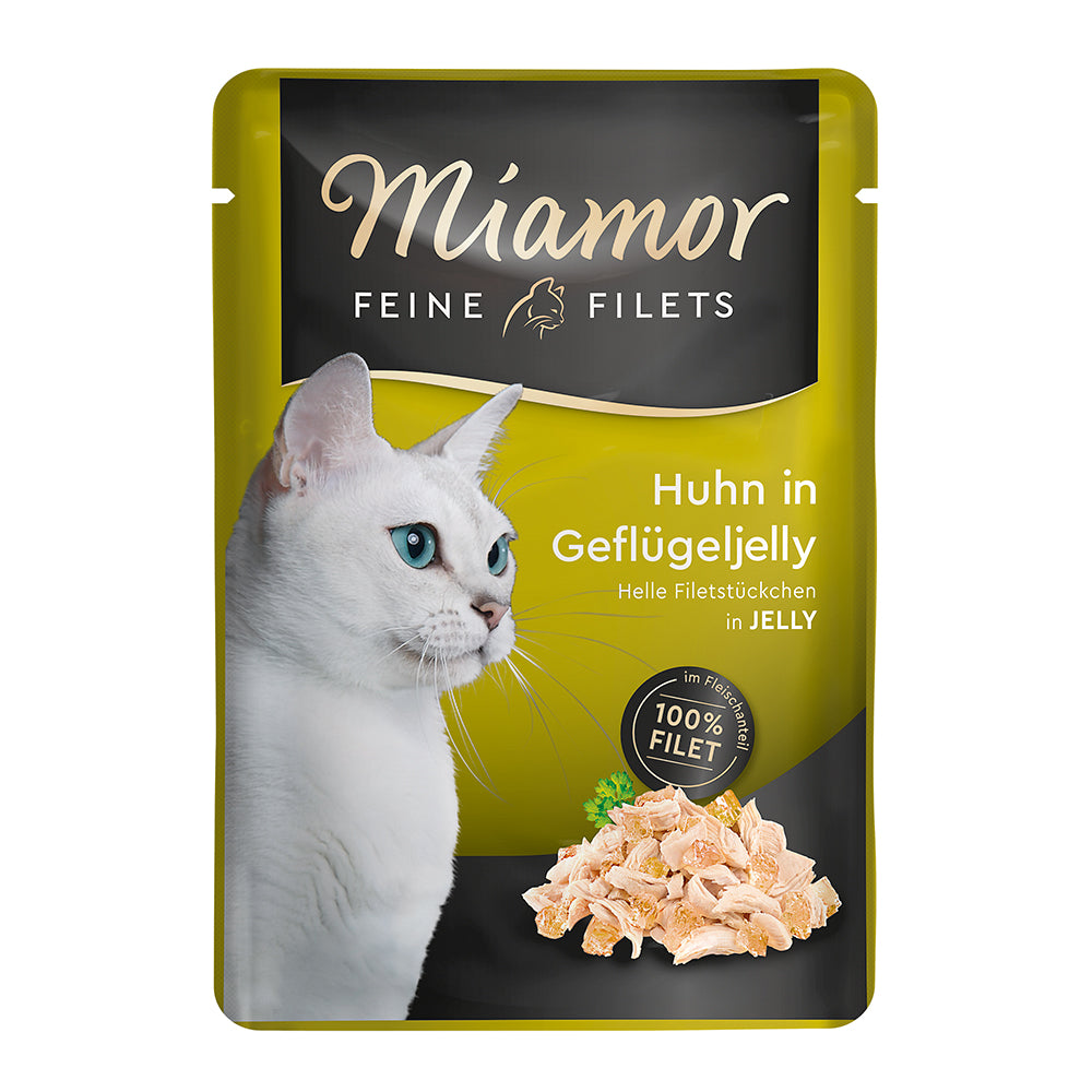 Miamor Fine Fillets Chicken and Poultry Jelly in Jelly