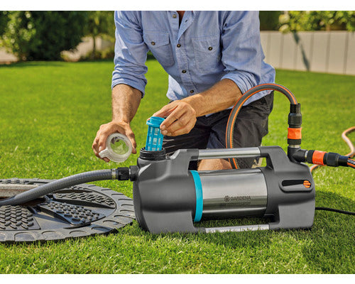 GARDENA Gartenpumpe 6500 SilentComfort LC-Display, Bluetooth