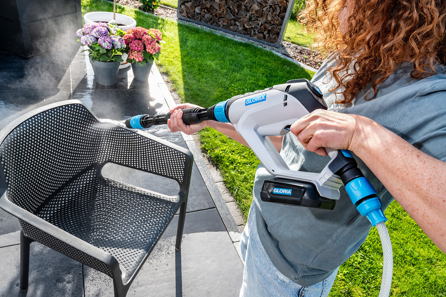 Gloria MultiJet Hochleistungssprüher Li-Ion 18V Bosch Power4all ohne Akku