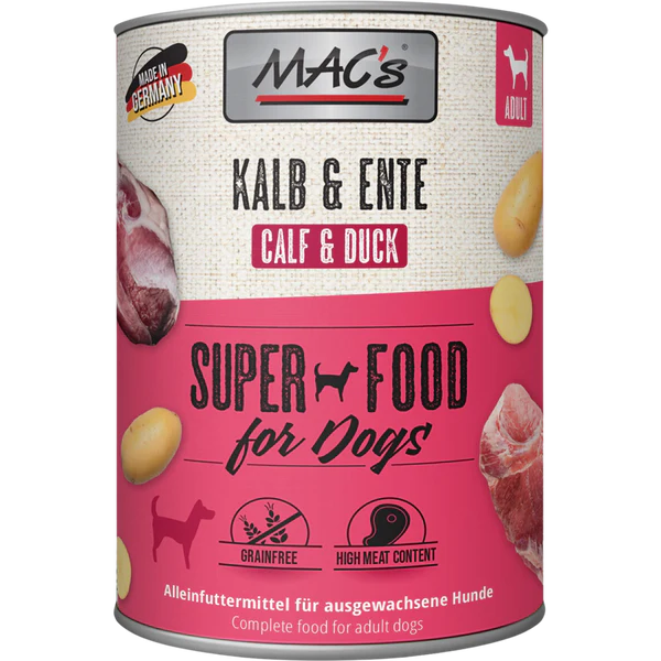 MAC’s Kalb mit Ente und Kartoffeln