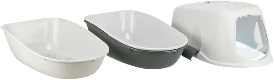 Trixie Katzentoilette Berto Top, 3tlg., mit Trennsystem