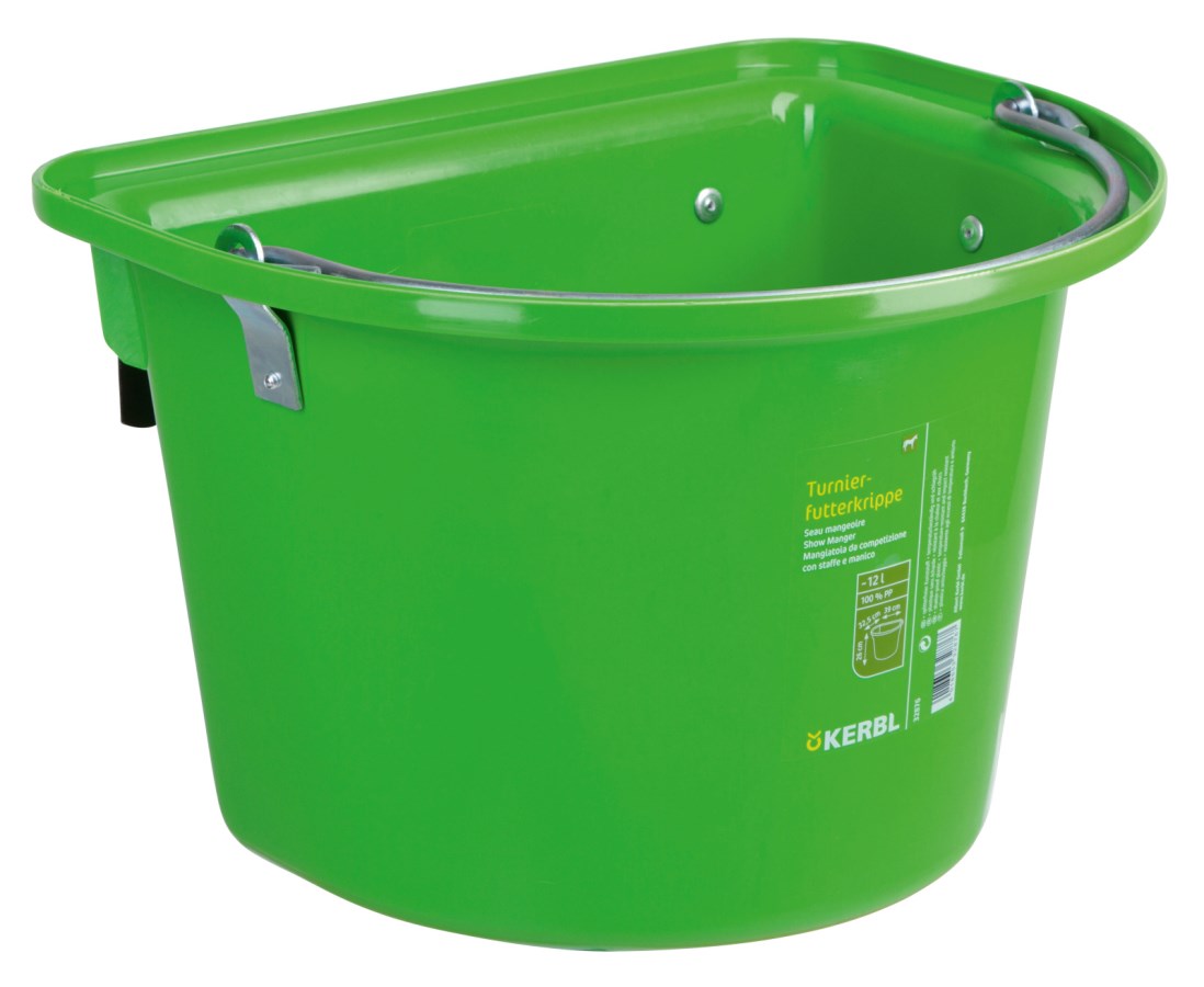 Kerbl Tournament Feed Trough with Hanging Bracket and Carry Handle