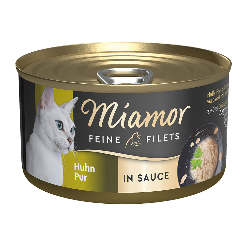 Miamor Feine Filets in Sauce Huhn Pur - Dose 85 g