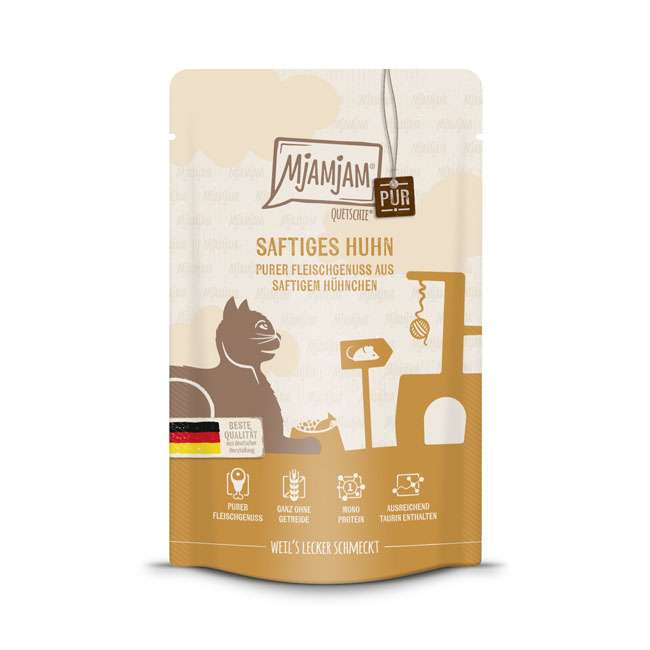 MjAMjAM Cat - Pure Meat Squeeze Pouch - Juicy Chicken Pure