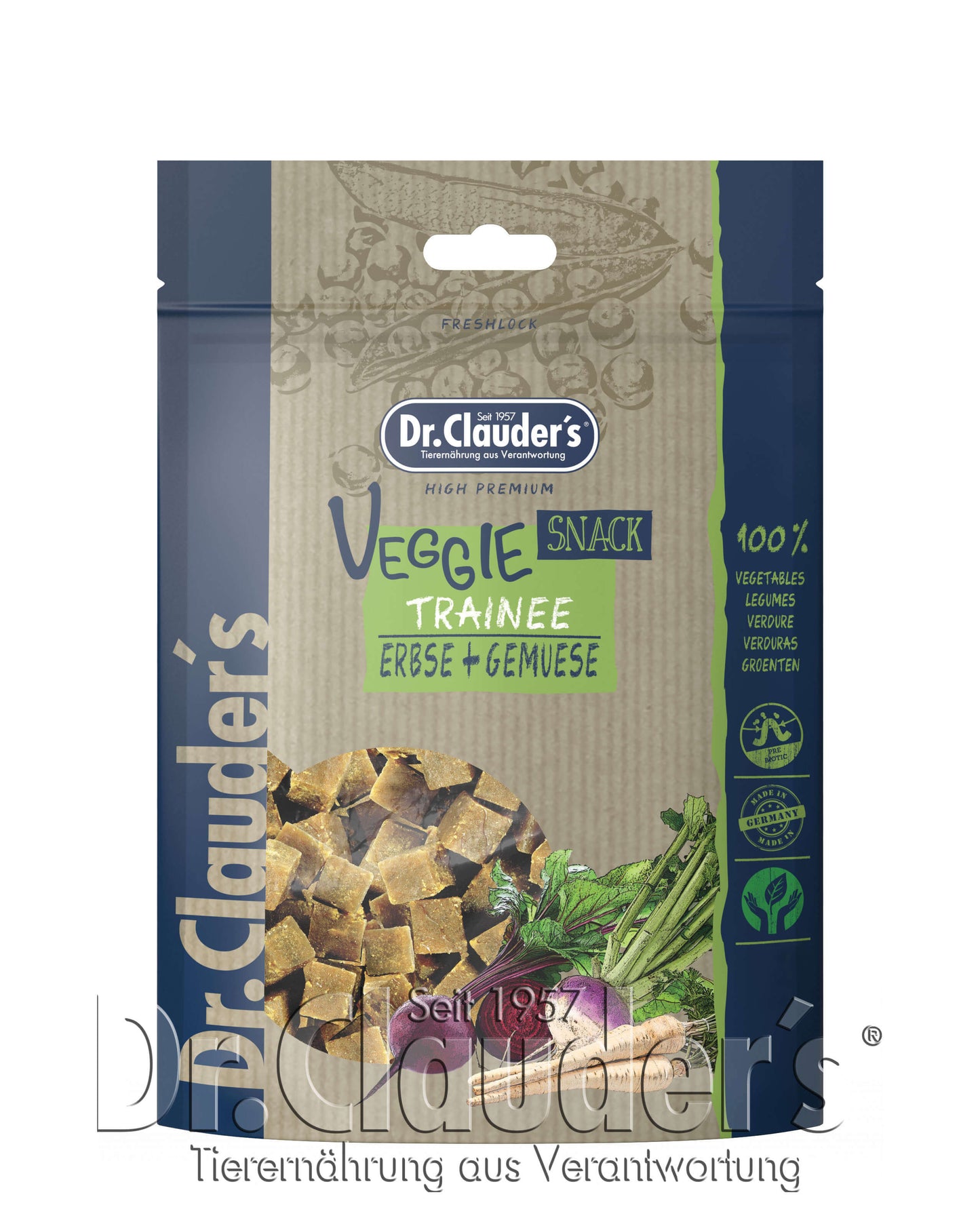 Dr.Clauders Trainee Snack Medium Veggie Apfel