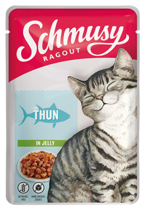 Schmusy Ragout Thunfisch in JELLY