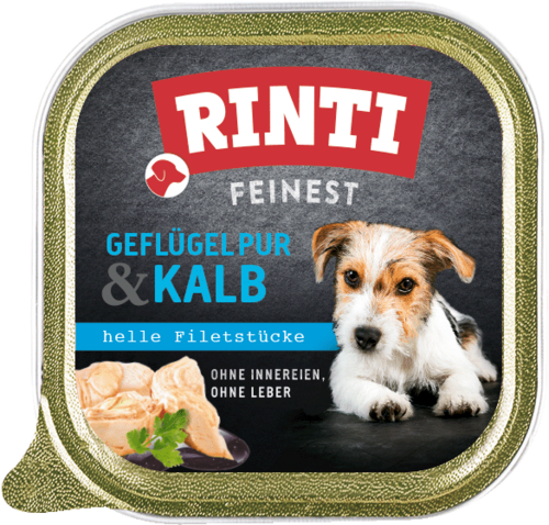 Rinti Feinest Geflügel pur & Kalb - Schale