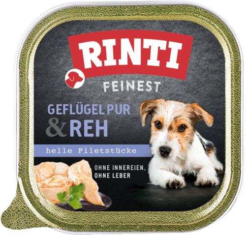 Rinti Feinest Geflügel pur & Reh - Schale