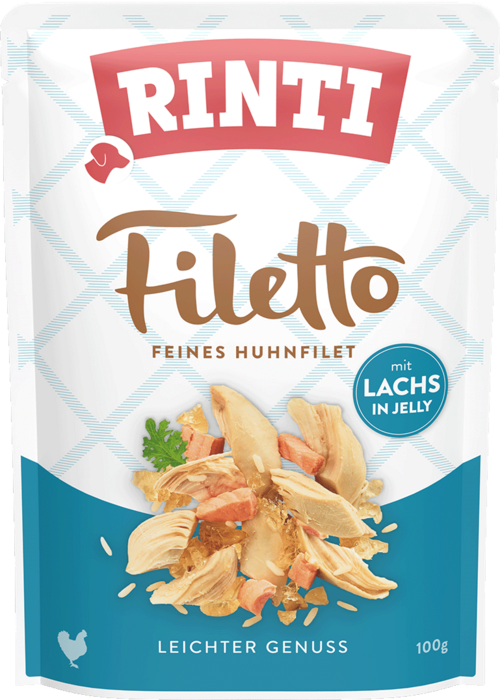 Rinti Filetto Huhnfilet mit Lachs - Frischebeutel