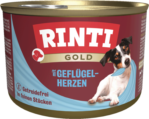 Rinti Gold Geflügelherzen - Dose
