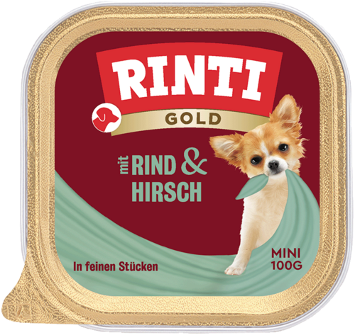 Rinti Gold Mini Beef & Venison - Tray