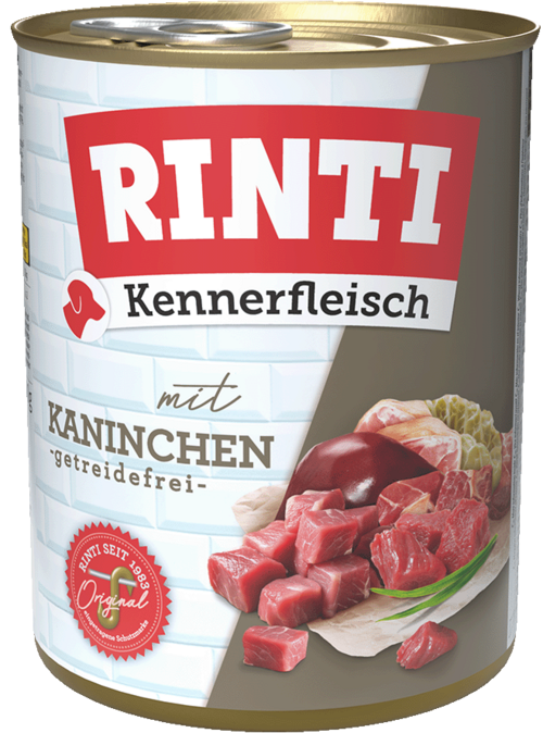 Rinti Kennerfleisch Kaninchen - Dose
