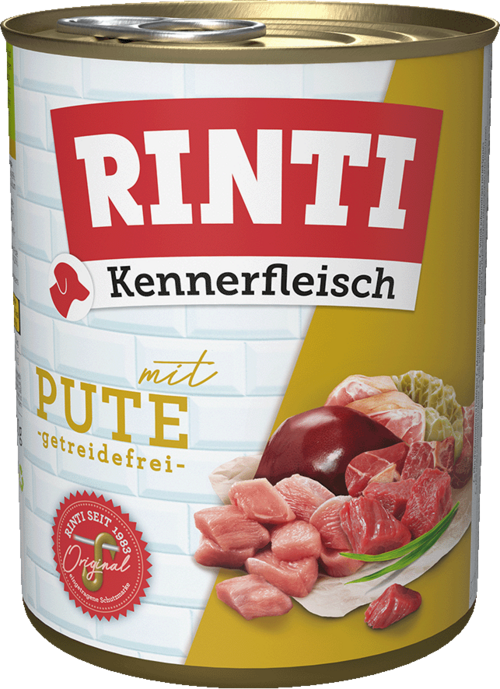 Rinti Kennerfleisch Pute - Dose
