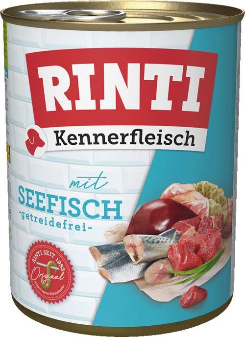 Rinti Kennerfleisch Seefisch - Dose