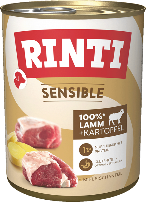 Rinti Sensible Lamm + Kartoffel - Dose
