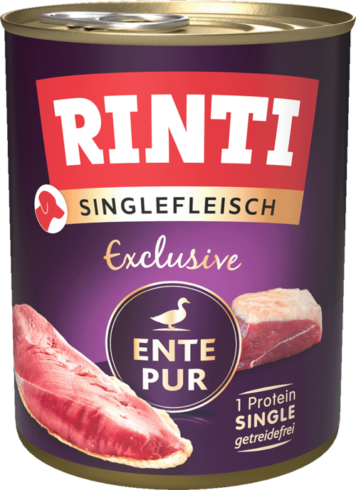 Rinti Singlefleisch Exclusive Ente Pur - Dose