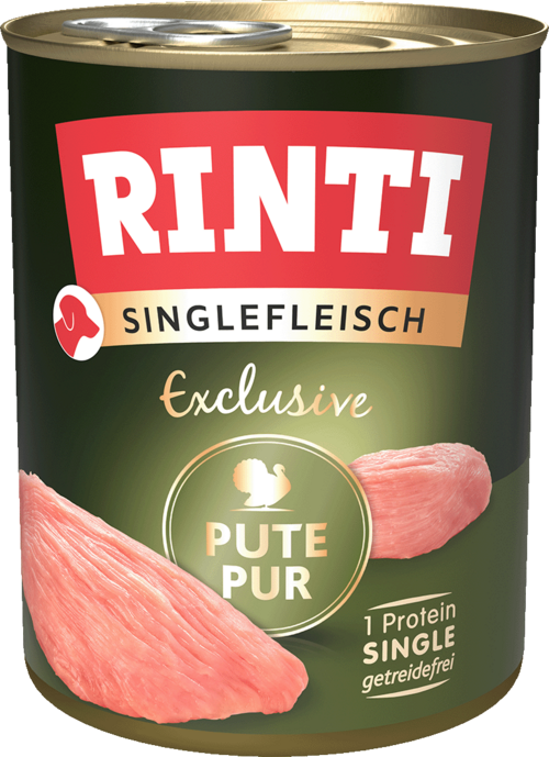 Rinti Singlefleisch Exclusive Turkey Pure - Can
